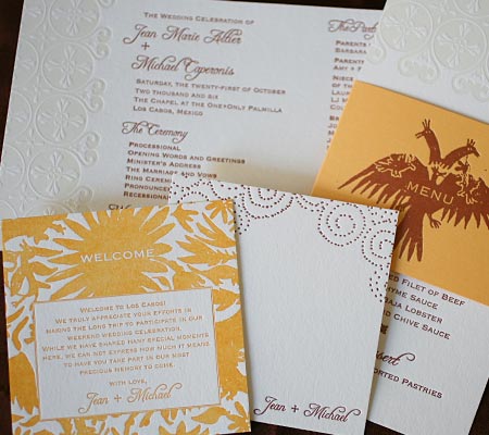 a marvelous mexican invitation Published October 9 2008 paper wedding 